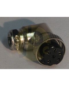 Albrecht NC-596 Microfoonconnector 6-polig 5366