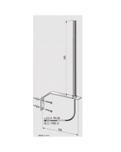 Albrecht DAB+ DBV-T Buitenantenne 62300